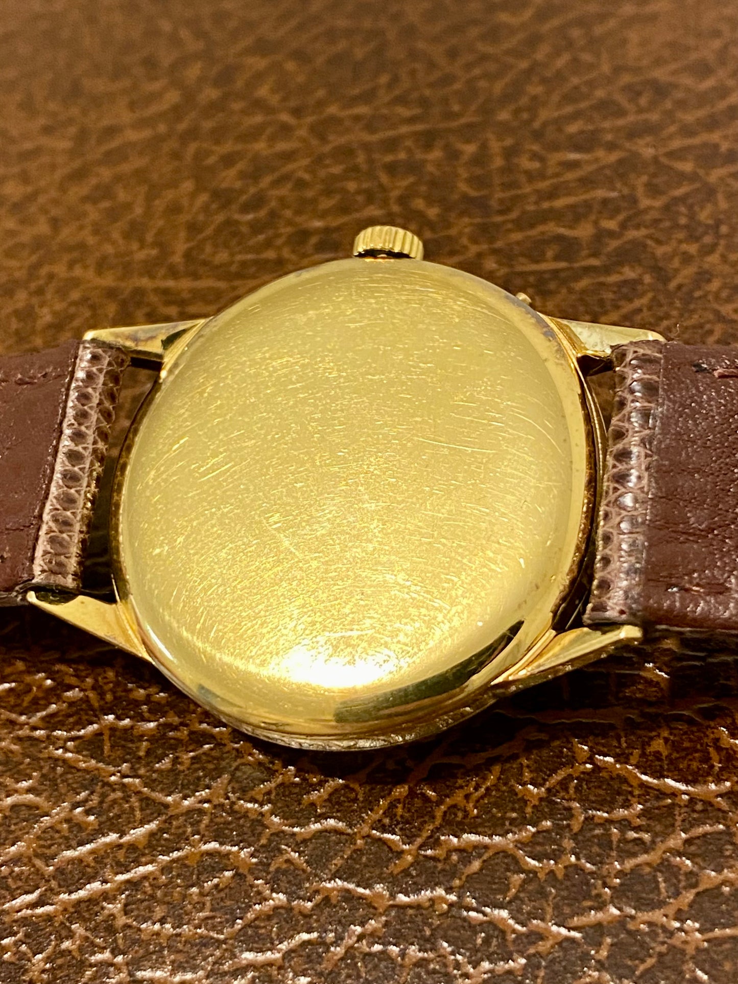 Movado Triple Date Or Jaune 18k Calendrier Cal.475 Réf. 4776 Montre Vintage Mécanique 1950