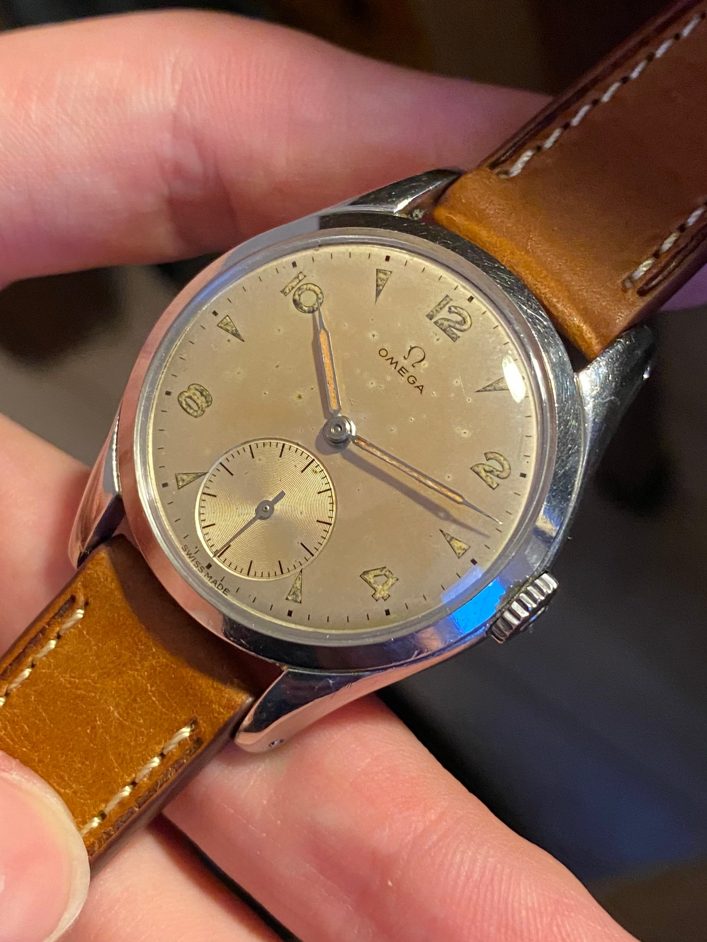 Omega 2503-2 Cal. 30T2 PC Montre Vintage Mécanique 1948