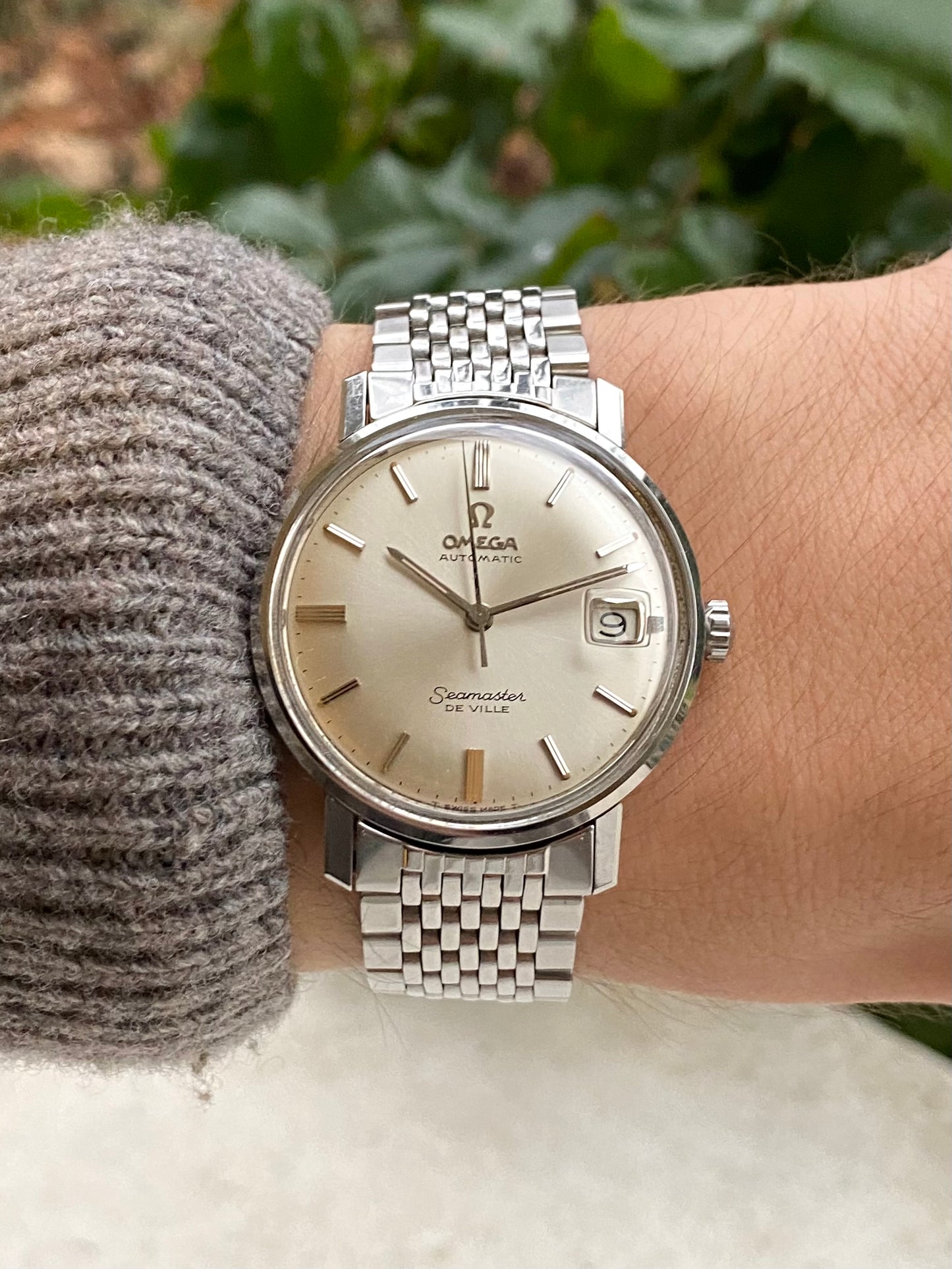 Omega Seamaster DeVille Automatic Cal.565 Montre Vintage + Bracelet - Ref.166.020 1967