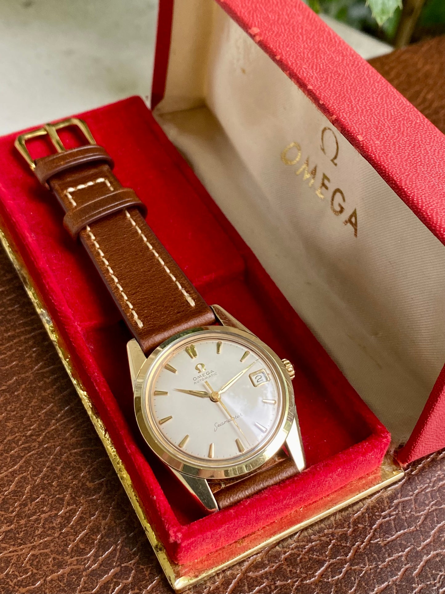 Omega Seamaster Automatic Cal.562 Montre Vintage Mécanique Réf.14701-3-SC - 1960 + Boîte