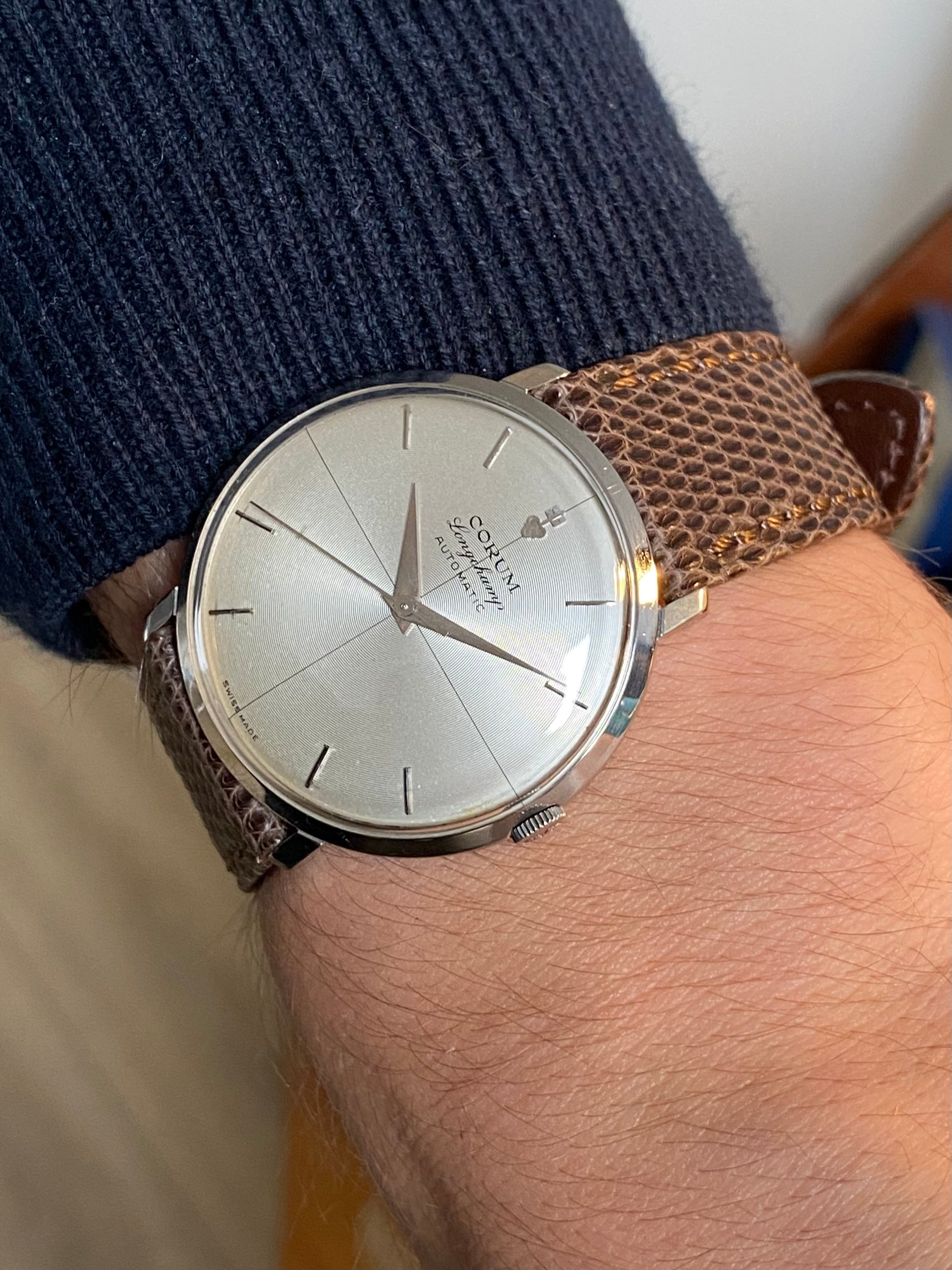 Corum Longchamp Automatic Montre Vintage ETA 2451 M canique 1960