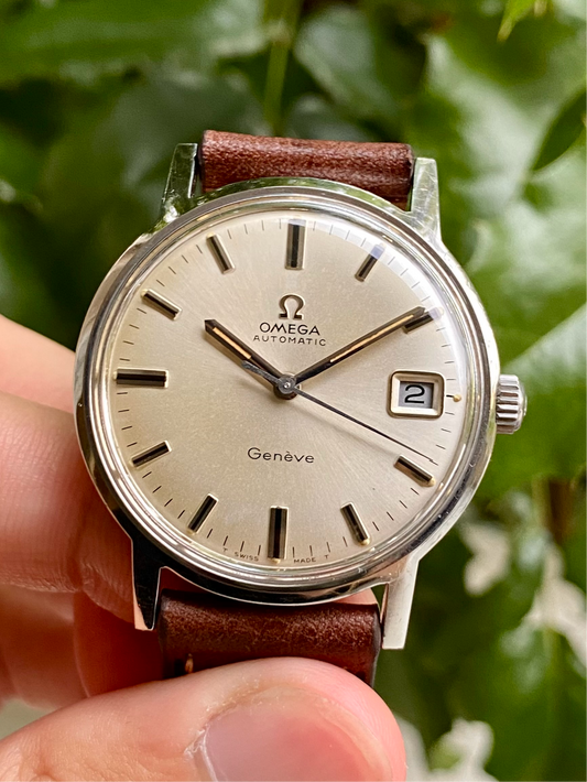 Omega Genève Automatic Montre Vintage Mécanique Cal.565 - Réf.166.070 - 1971