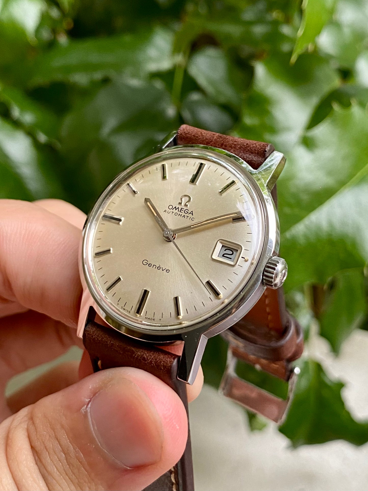 Omega Genève Automatic Montre Vintage Mécanique Cal.565 - Réf.166.070 - 1971