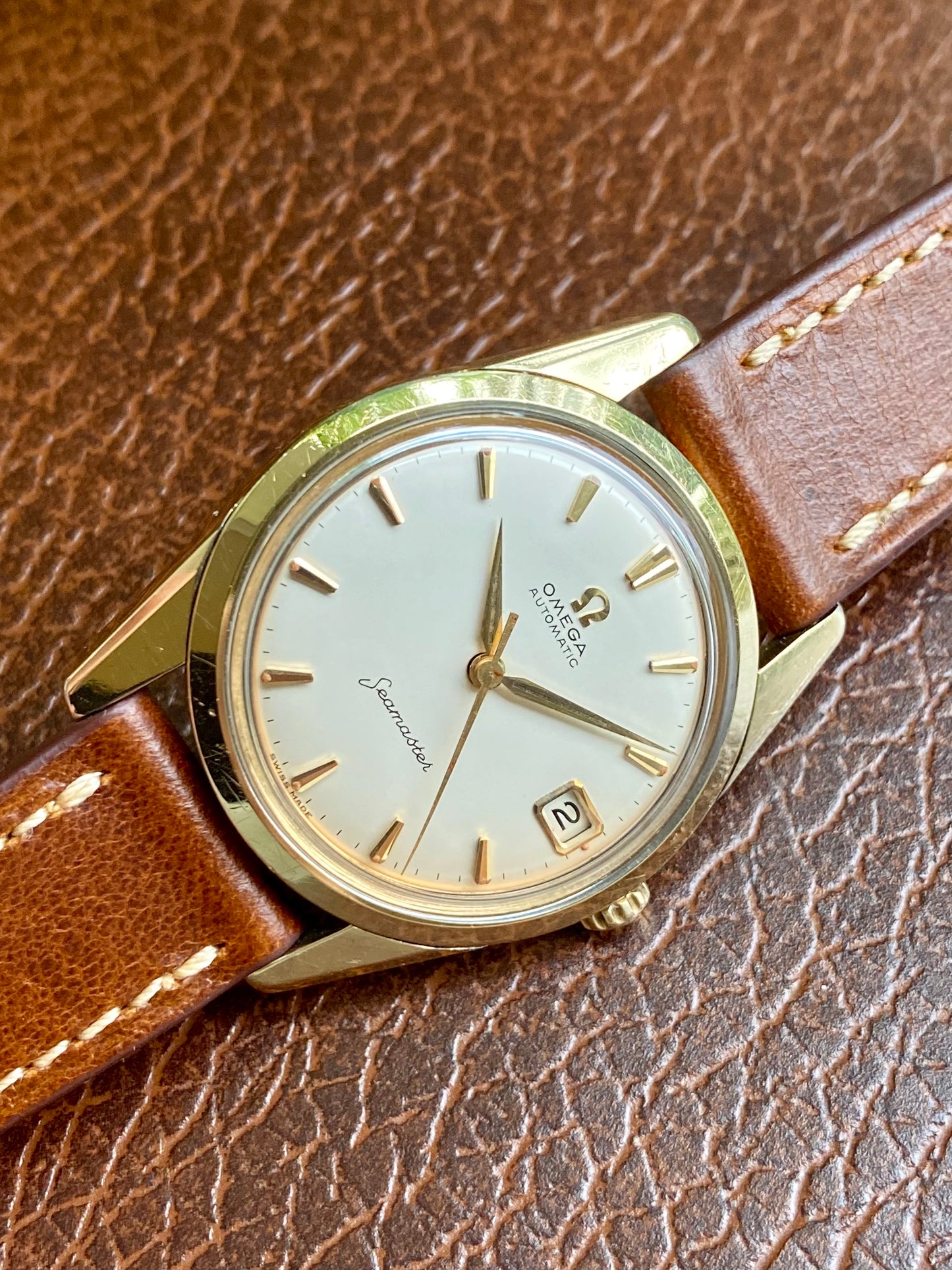 Omega Seamaster Automatic Cal.562 Montre Vintage Mécanique Réf.14701-3-SC - 1960 + Boîte