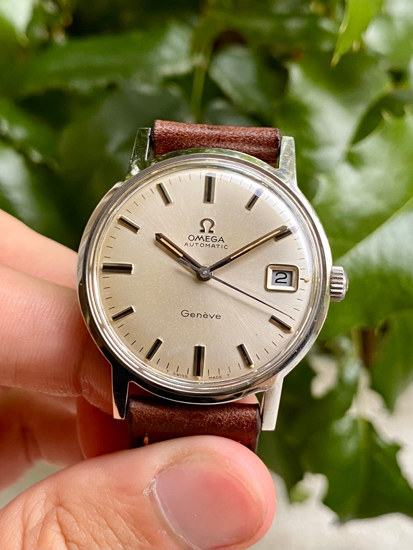 Omega Genève Automatic Montre Vintage Mécanique Cal.565 - Réf.166.070 - 1971