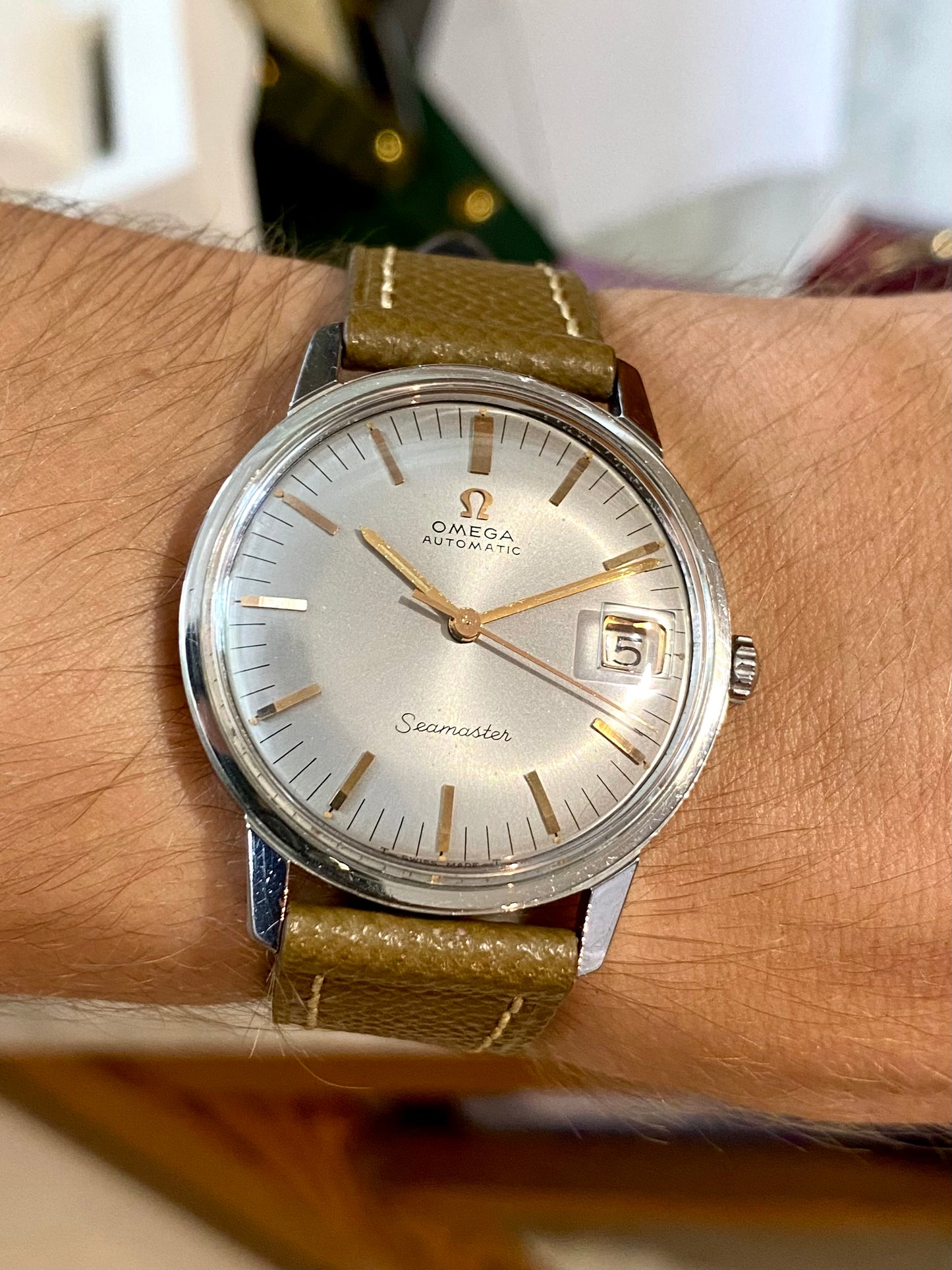 Omega Seamaster Automatic Réf. 166.002 Montre Vintage Mécanique Cal.562 - 1965