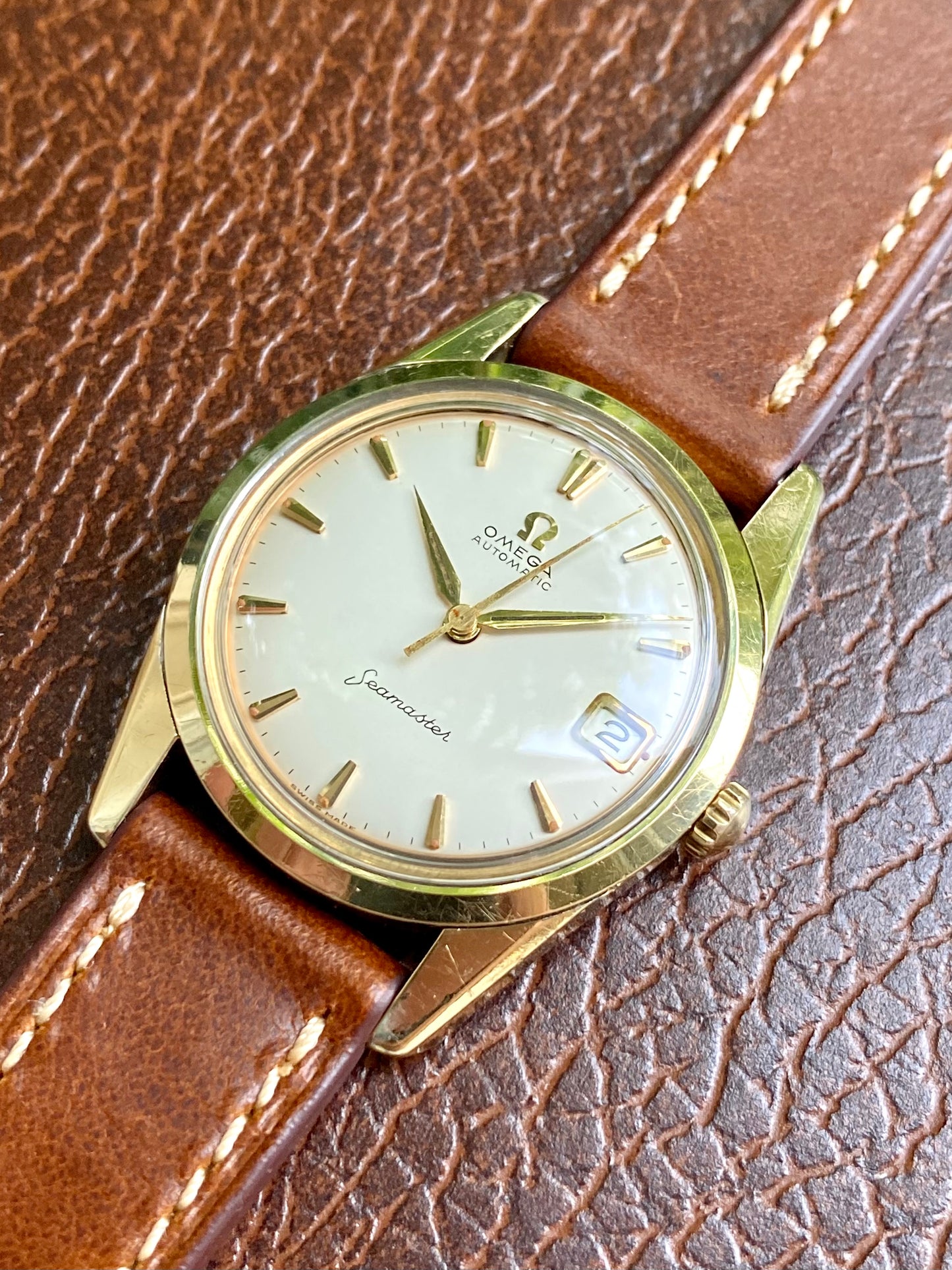 Omega Seamaster Automatic Cal.562 Montre Vintage Mécanique Réf.14701-3-SC - 1960 + Boîte