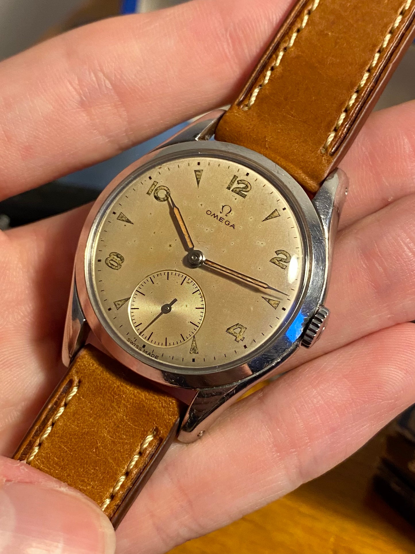 Omega 2503-2 Cal. 30T2 PC Montre Vintage Mécanique 1948