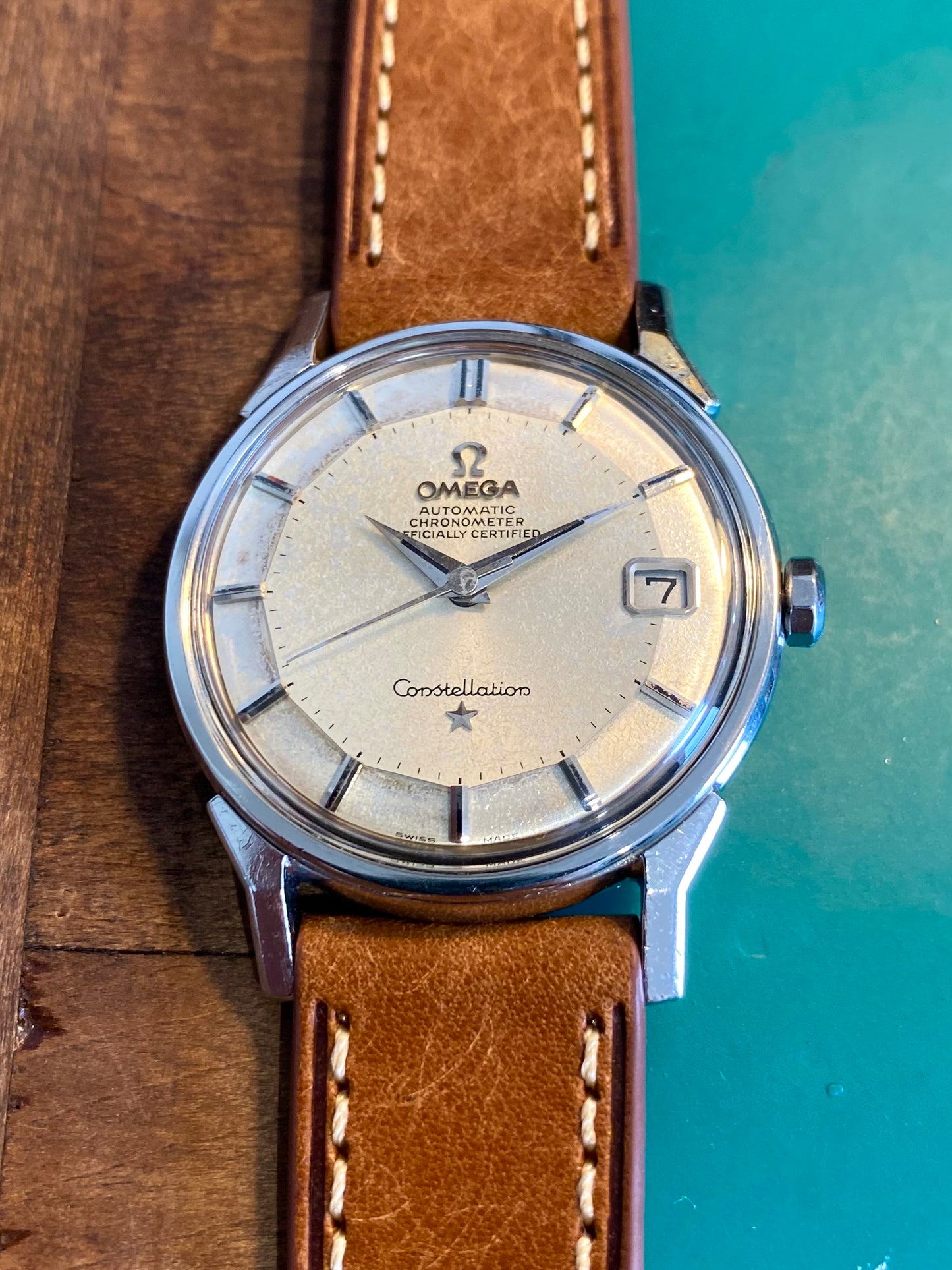 Omega Constellation Pie-Pan Automatic Montre Vintage 168.005 Cal.564 Mécanique 1968