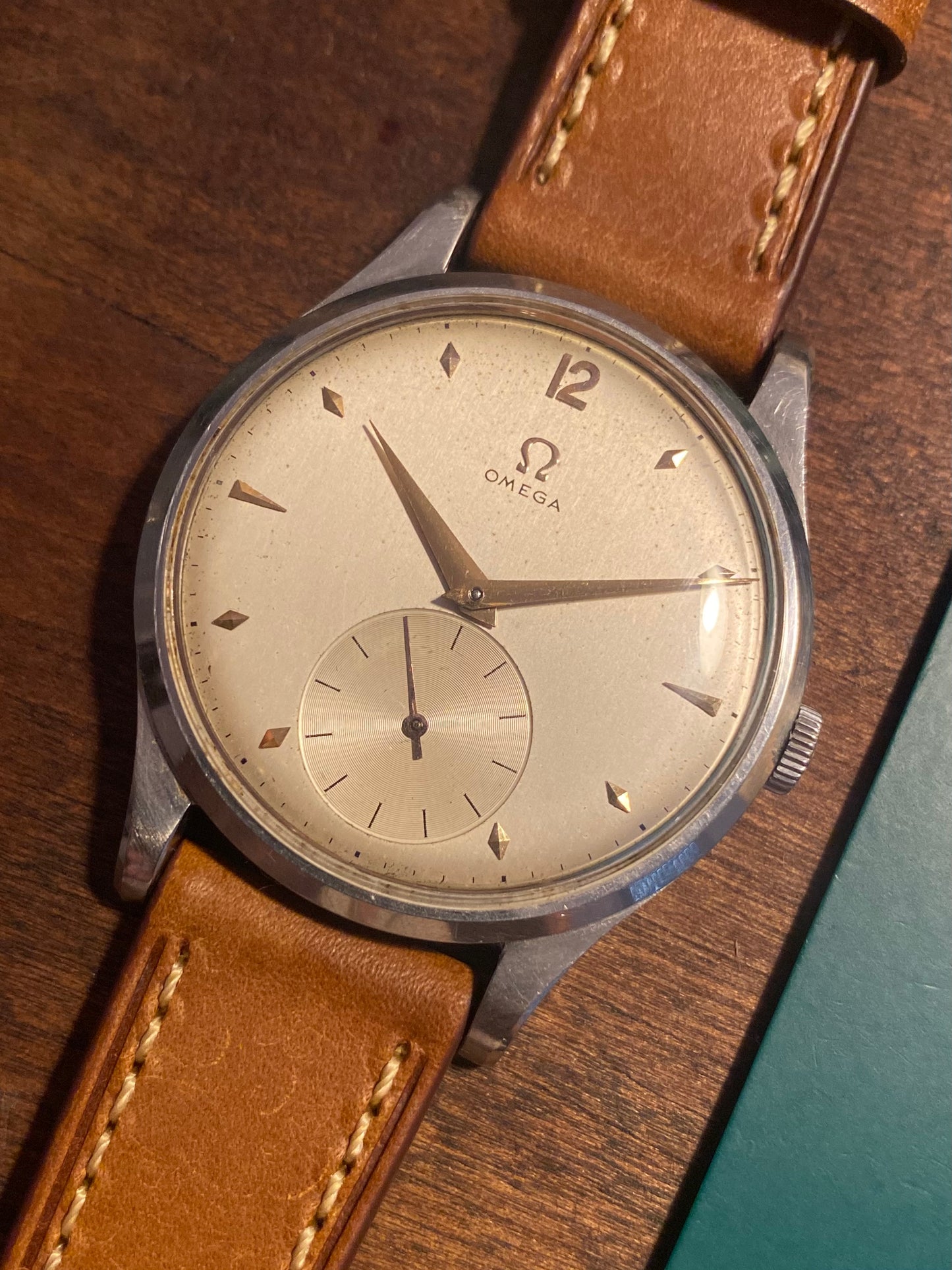 Omega Jumbo Oversize 38mm Cal.265 Réf. 2609 Montre Vintage Mécanique 1950