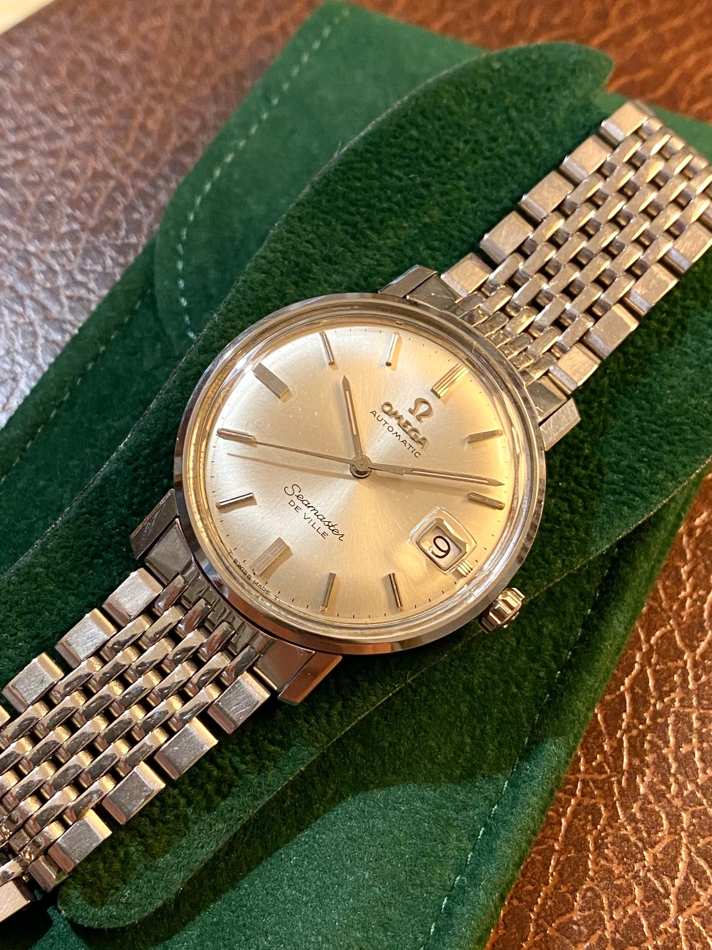 Omega Seamaster DeVille Automatic Cal.565 Montre Vintage + Bracelet - Ref.166.020 1967