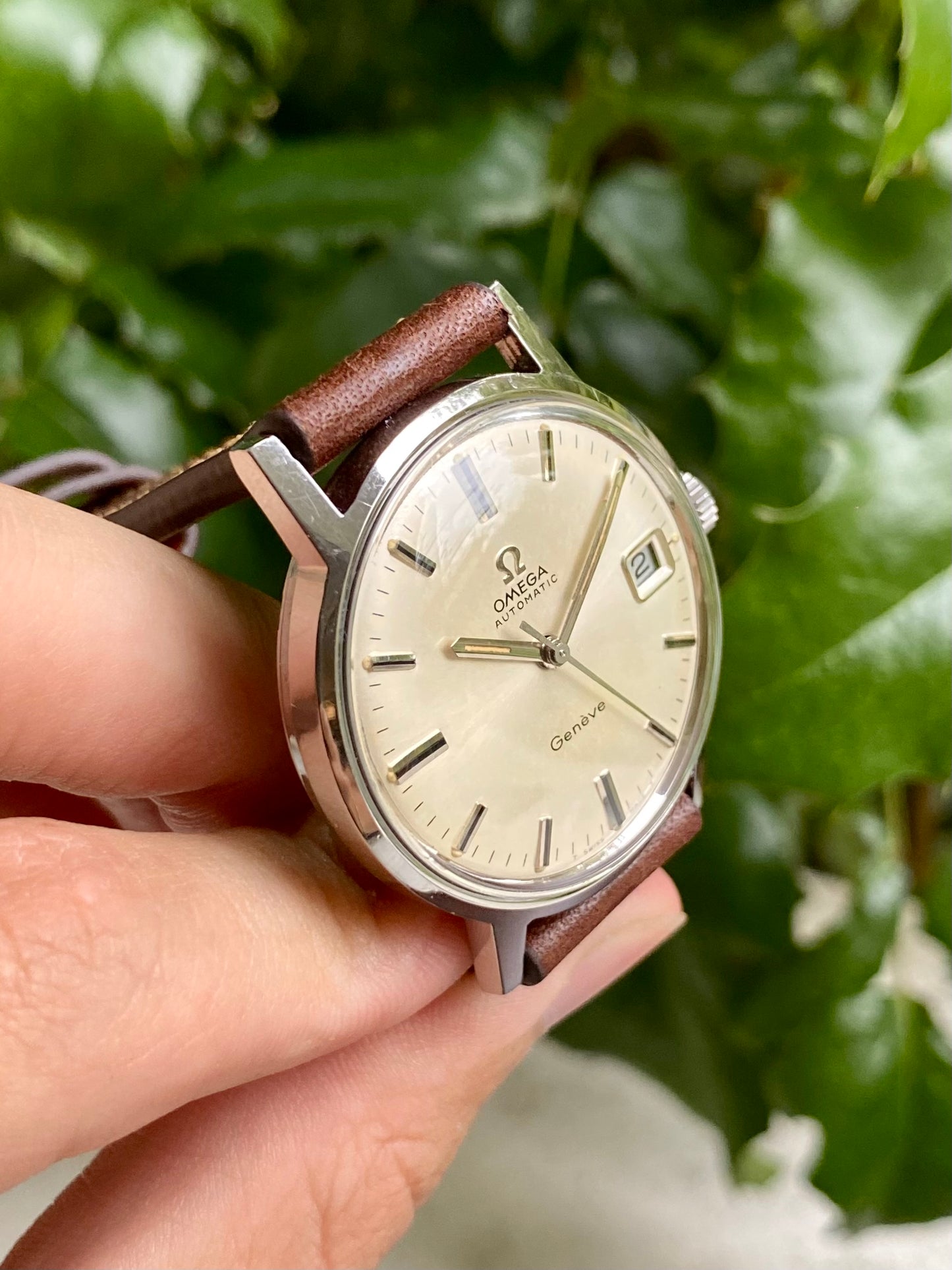 Omega Genève Automatic Montre Vintage Mécanique Cal.565 - Réf.166.070 - 1971