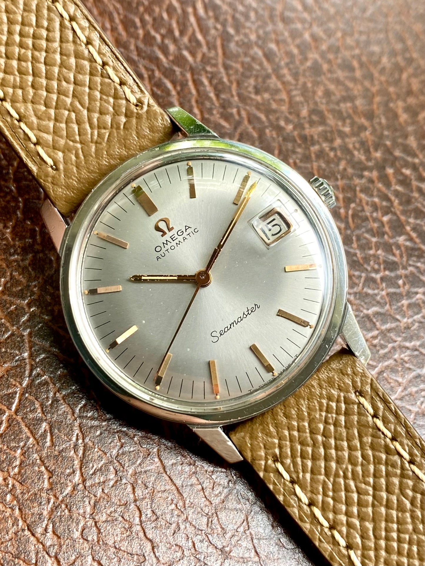 Omega Seamaster Automatic Réf. 166.002 Montre Vintage Mécanique Cal.562 - 1965