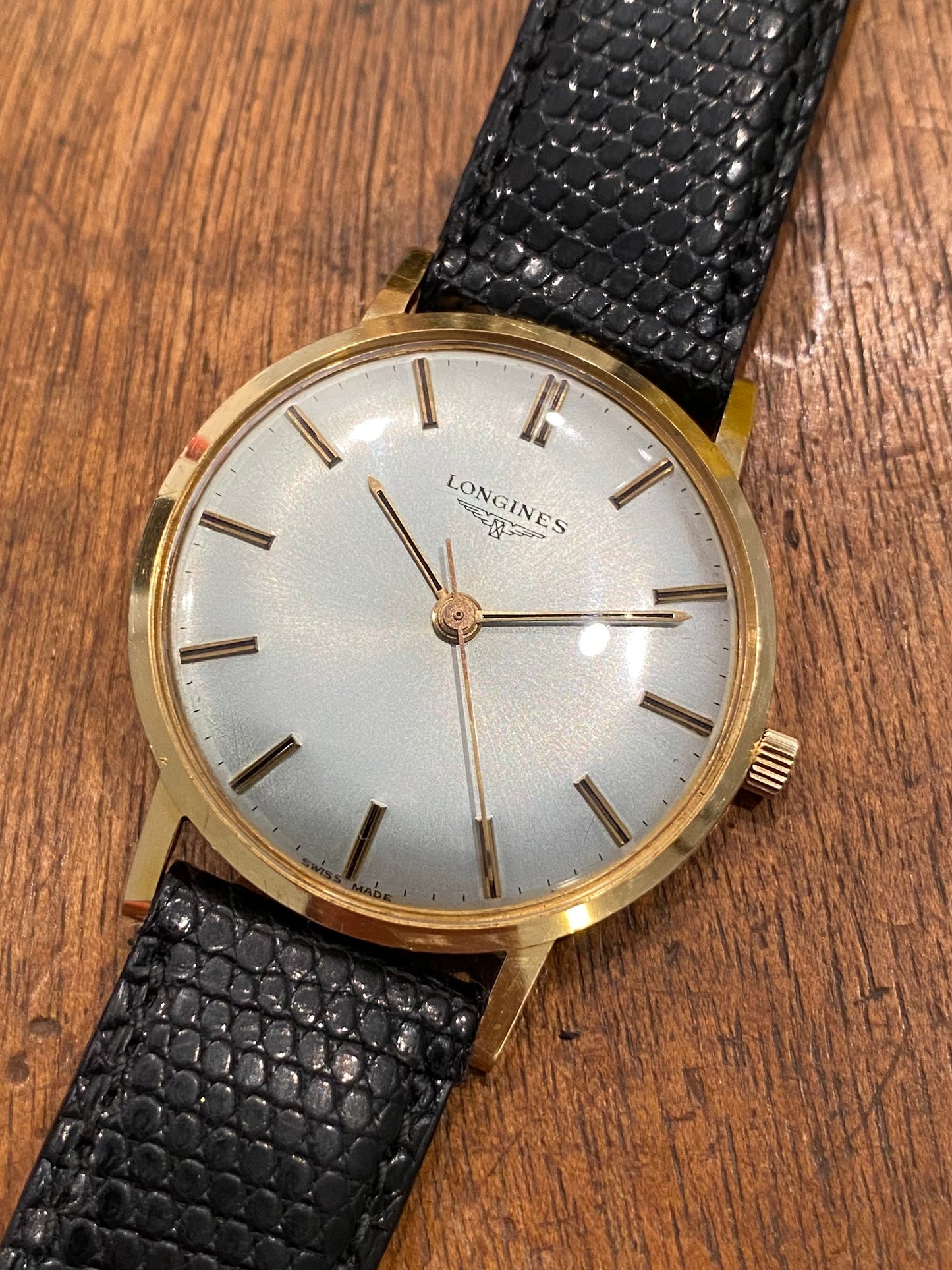 LONGINES Montre Or Jaune 18K Vintage M canique Cal.284 1960 L